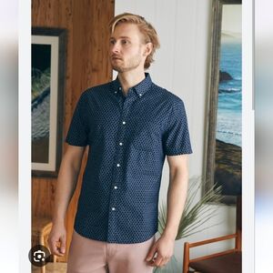 NWT- Faherty Playa Shirt- Sz M